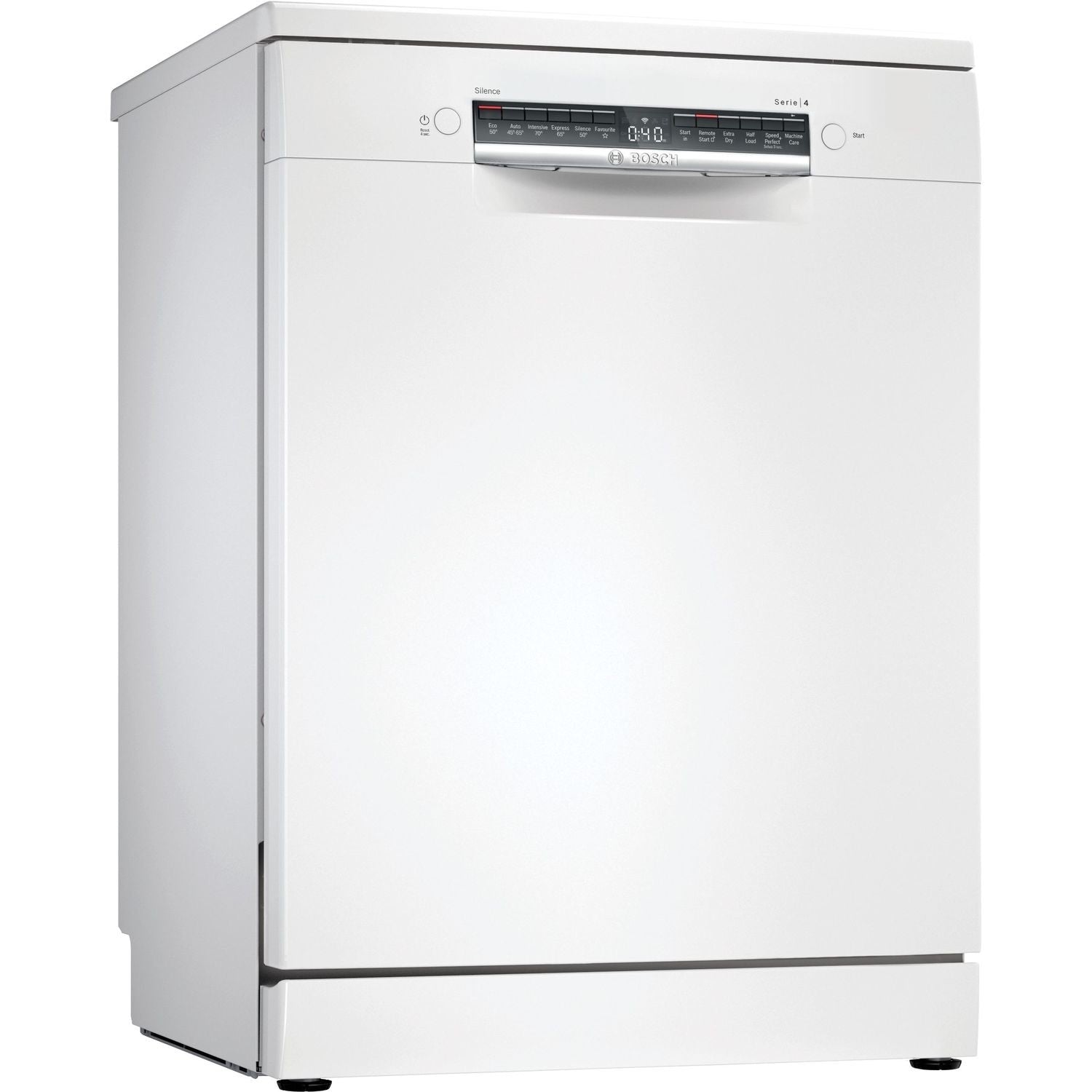 Bosch Series 4 14 Place Settings Freestanding Dishwasher - White