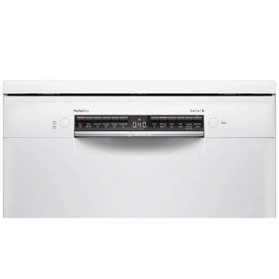 Bosch Series 6 14 Place Settings Freestanding Dishwasher - White