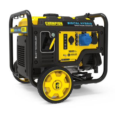 Champion CPG4000DHY 3500W Open Frame Petrol Inverter Generator
