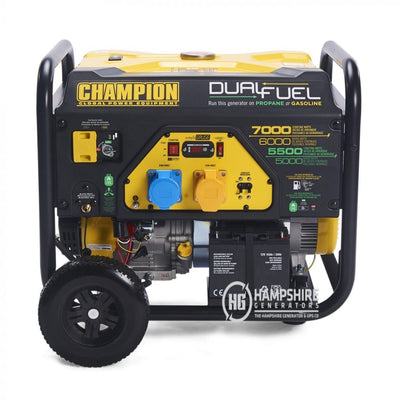 Champion CPG7500E2-DF 7000W Open Frame Dual Fuel Generator