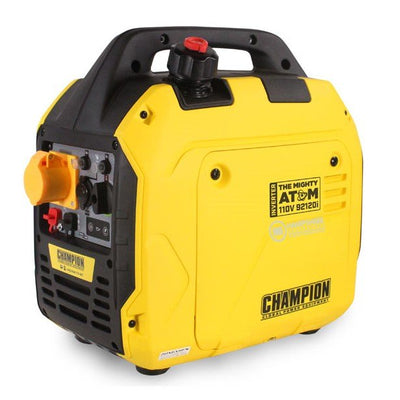 Champion 92120i 2200W The Mighty Atom Petrol Inverter Generator 110V