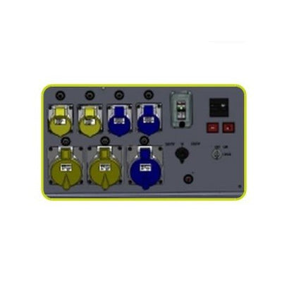 Pramac P11000 10kVA 9.7kW Diesel Generator 1PH 230 / 110V
