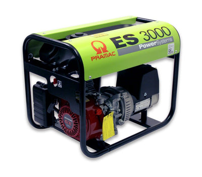 Pramac ES3000 2.6kw 230V / 110V Long Run Petrol Generator