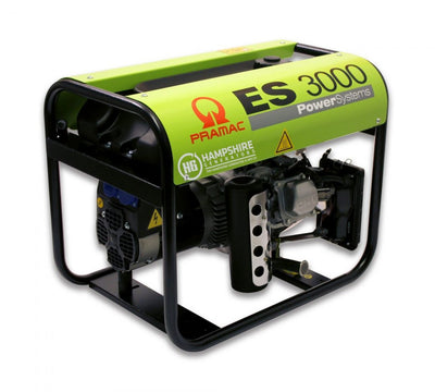 Pramac ES3000 2.6kw 230V / 110V Long Run Petrol Generator