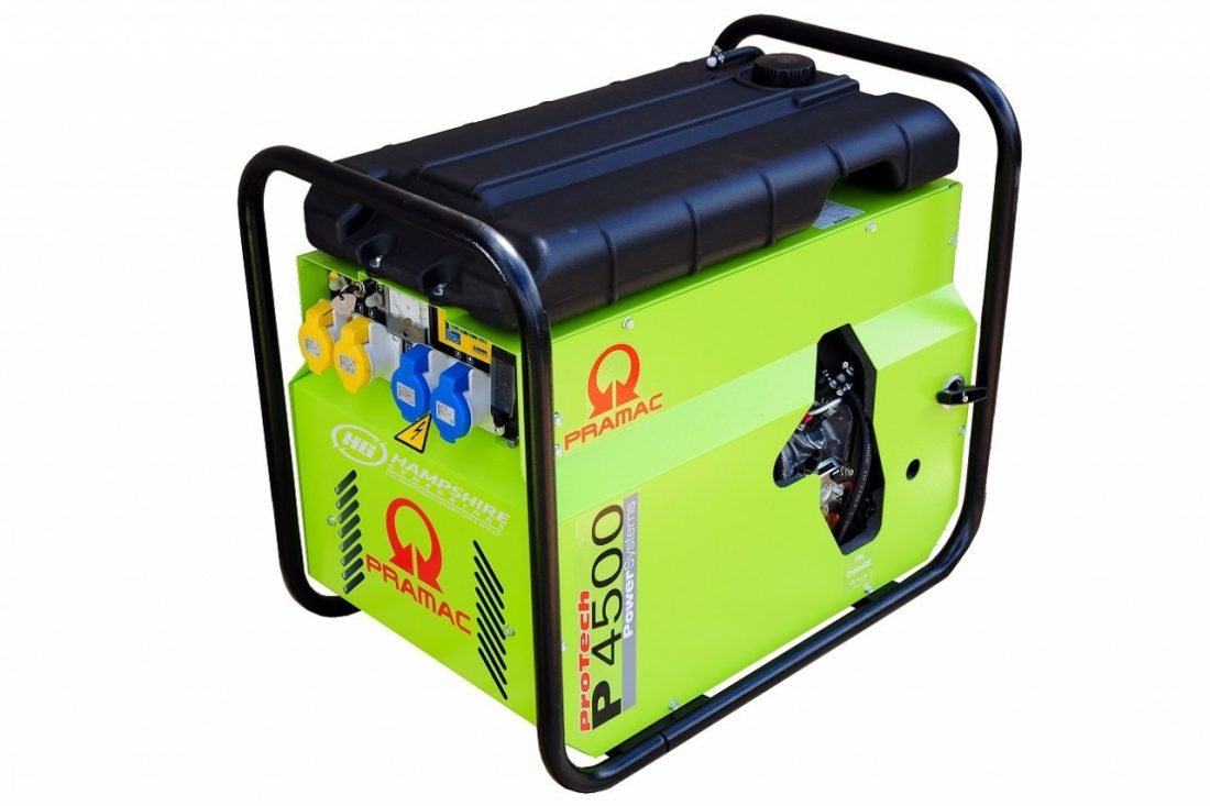 Pramac P4500 3.7kW Diesel Generator Recoil Start