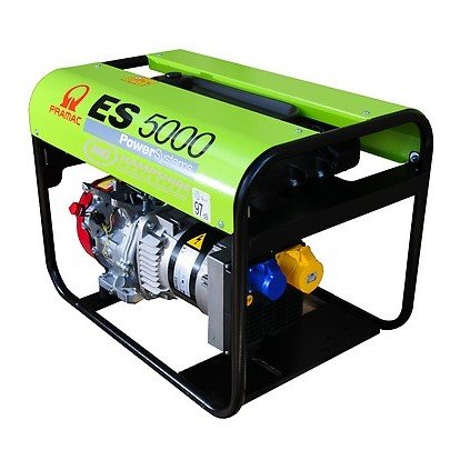 Pramac ES5000 230V / 110V 4.6kw Long Run Petrol Generator