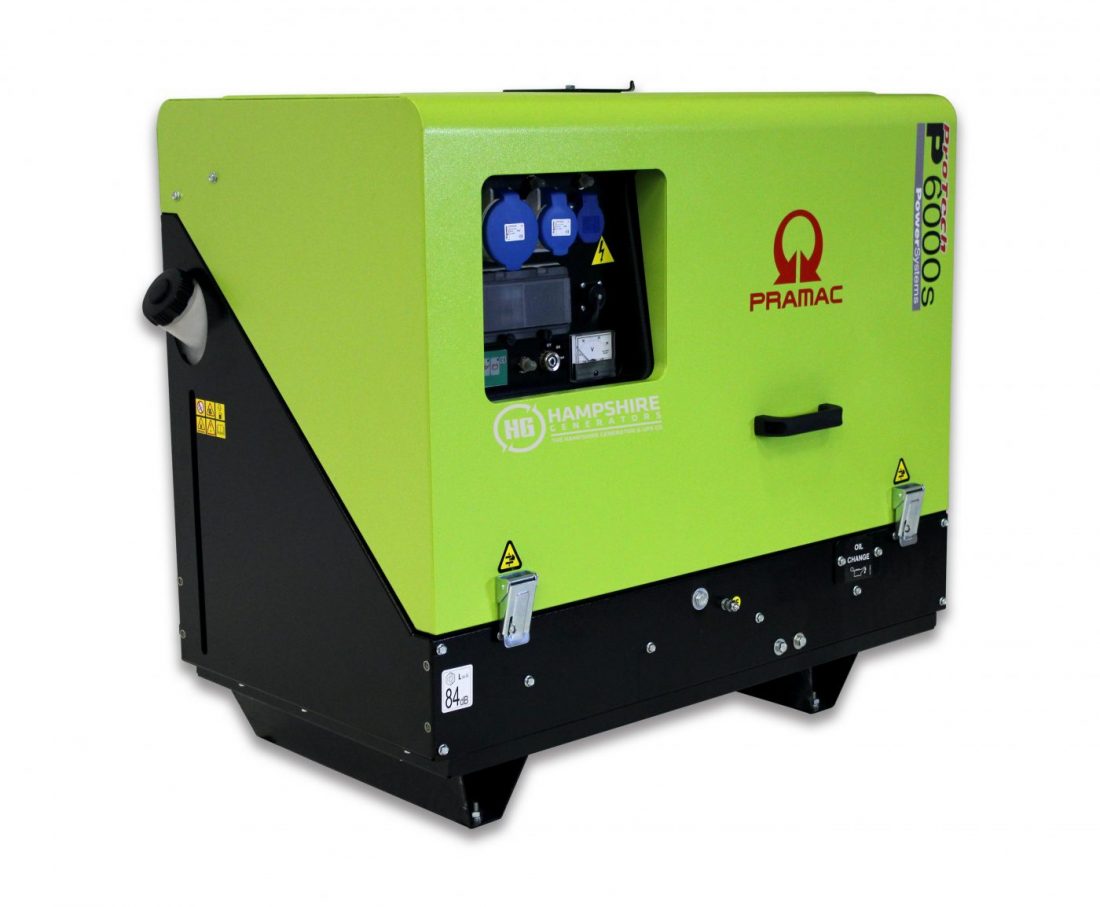 Pramac P6000S 5.3kW Super Silent Diesel Generator