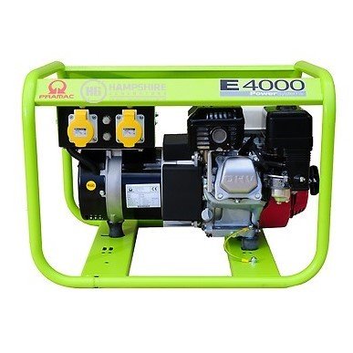 Pramac E4000 110V CTE 3.1kw Petrol Generator Recoil Start
