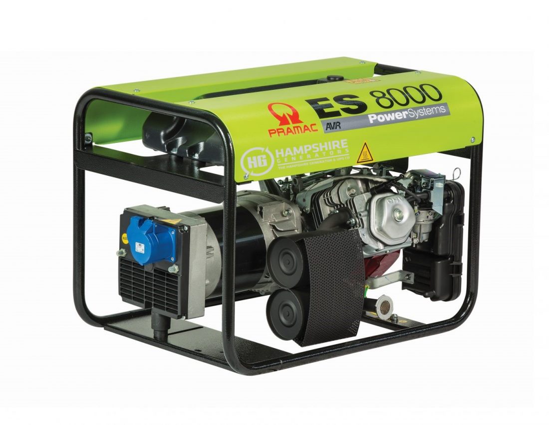 Pramac ES8000 6.4kw 230V AVR Long Run Petrol Generator