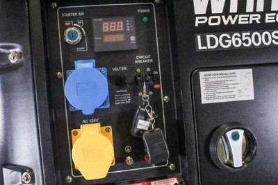Warrior LDG6500SVWRC 5500 Watts Diesel Generator Wireless Remote