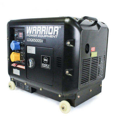 Warrior LDG6500SV 5500 Watts Diesel Generator